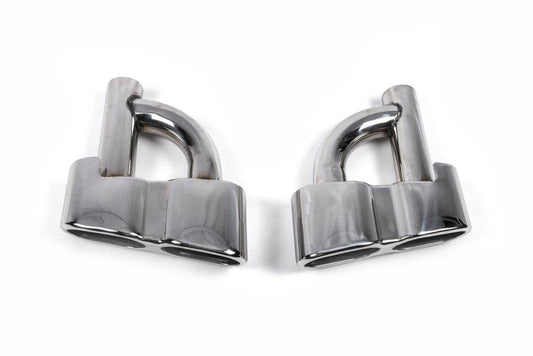 Nozzles for the AMG C63 muffler for Mercedes C-class W204 2007-2015 - Reelken Auto