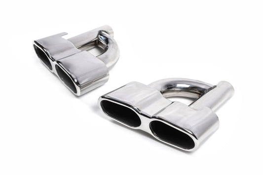 Exhaust Tips AMG C63 for Mercedes C-class W204 2007-2015 - image 1
