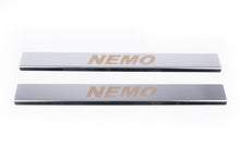 Door Sill Covers Carmos V1 (2 pcs, Stainless Steel) for Citroen Nemo 2007-2017 - image 2