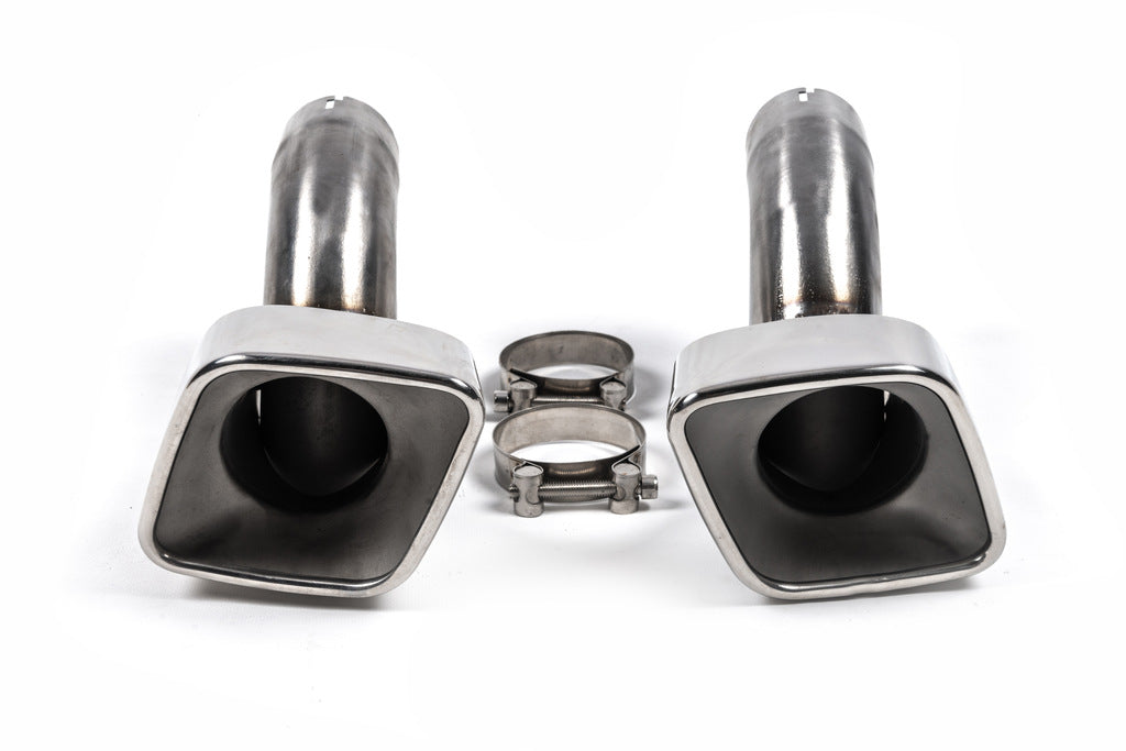 Exhaust Tips V1 (2 pcs, Stainless Steel) for Range Rover Sport 2005-2013 - image 2