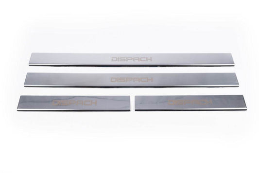 Door sills (Dispatch, 4 pcs) for Citroen Jumpy/Dispatch 2017- - Reelken Auto