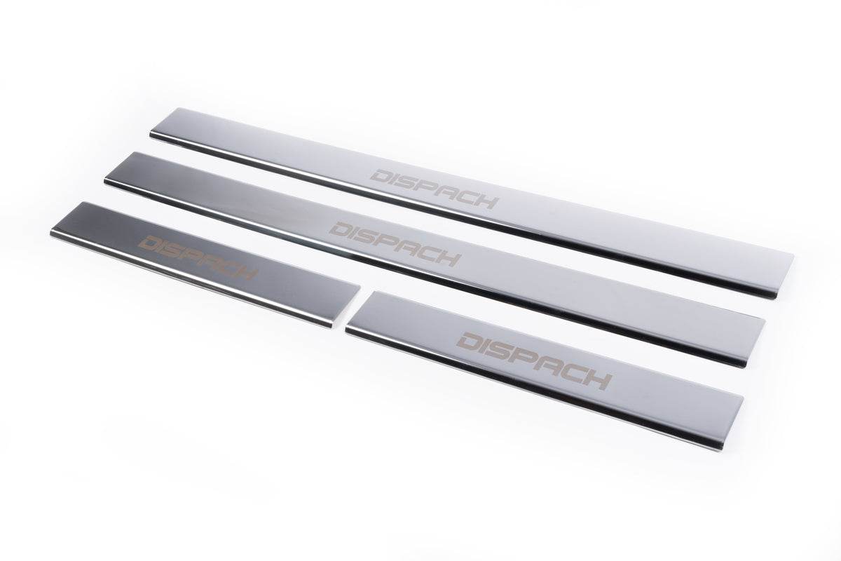 Door sills (Dispatch, 4 pcs) for Citroen Jumpy/Dispatch 2017- - Reelken Auto