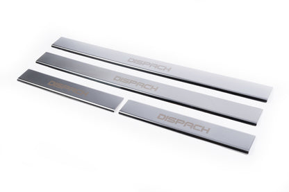 Door Sill Covers (Dispatch, 4 pcs) for Citroen Jumpy/Dispatch 2017- - image 1