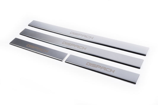 Door Sill Covers (Dispatch, 4 pcs) for Citroen Jumpy/Dispatch 2017- - image 1