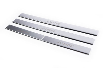 The door sill panels (Jumpy, 4 PCs) for Citroen Jumpy/Dispatch 2017- - Reelken Auto