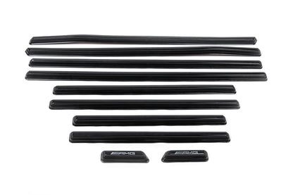 Black door moldings pre-assembled (2019 design) for Mercedes G сlass W463 1990-2018 - image 4