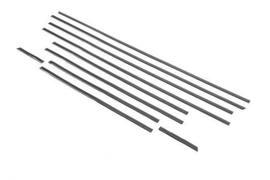 Black Door Mouldings (Inserts) for Mercedes G сlass W463 1990-2018 - image 1