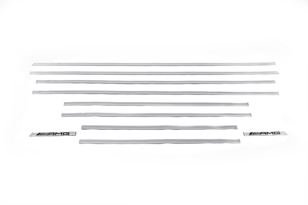 Grey door moldings (inserts) for Mercedes G сlass W463 1990-2018 - image 3