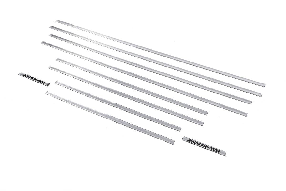 Gray moldings (inserts) for Mercedes G class W463 1990-2018 - Reelken Auto