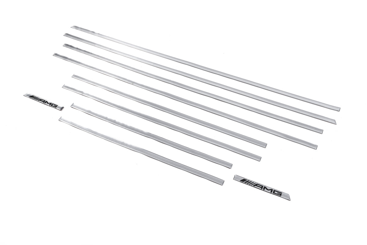 Grey door moldings (inserts) for Mercedes G сlass W463 1990-2018 - image 2