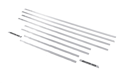 Grey door moldings (inserts) for Mercedes G сlass W463 1990-2018 - image 2