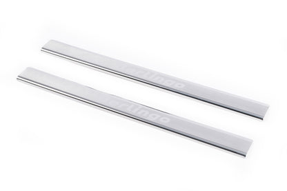 Door sills Carmos V1 (stainless) for Citroen Berlingo 2008-2018 - image 1