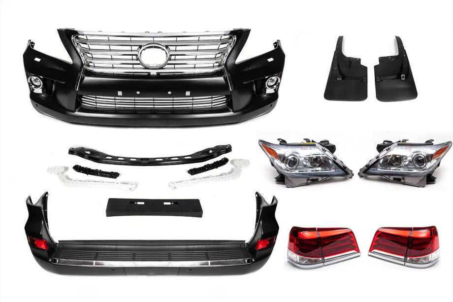 Facelift Kit 2008-2012 to 2012-2016 Standart for Lexus LX570/450d 2008-2022 - image 2