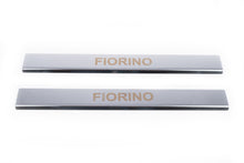 Door Sill Covers Carmos V1 (2 pcs, Stainless Steel) for Fiat Fiorino/Qubo 2008-2024 - image 2