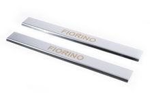 Door Sill Covers Carmos V1 (2 pcs, Stainless Steel) for Fiat Fiorino/Qubo 2008-2024 - image 1