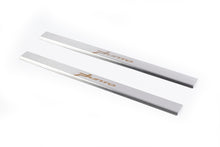 Door Sill Covers Carmos V1 (2 pcs, Stainless Steel) for Fiat Punto Grande/EVO 2006-2018 - image 1