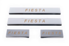 Stainless Steel Door Sill Protectors Carmos V1 (4 pcs) for Ford Fiesta 2002-2008 - image 2