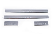 Stainless Steel Door Sill Protectors (Carmos V2, 4 pcs) for Ford Fiesta 2008-2017 - image 2