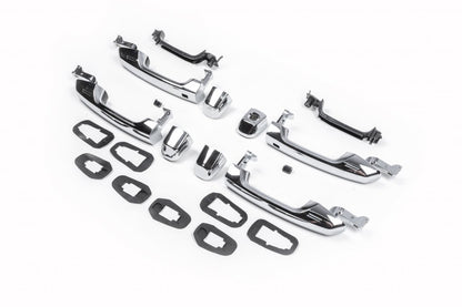 Door handles 2008-2015 complete set Design NEW (4 pcs) for Toyota Land Cruiser 200 2007-2021 - image 2