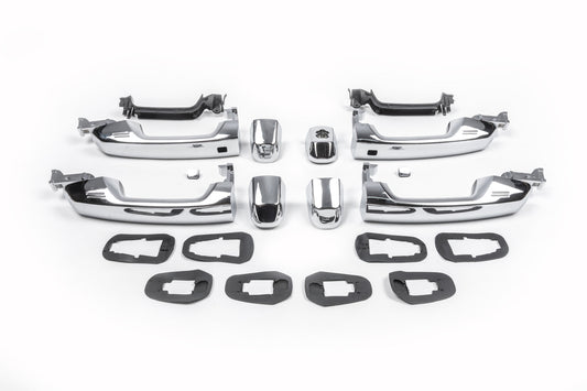 Door handles 2008-2015 complete set Design NEW (4 pcs) for Toyota Land Cruiser 200 2007-2021 - image 1