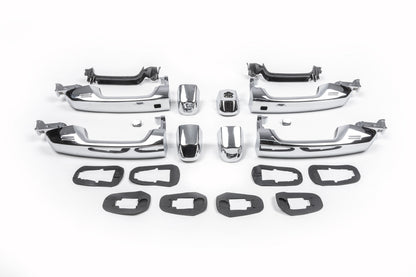 Door handles 2008-2015 complete set Design NEW (4 pcs) for Toyota Land Cruiser 200 2007-2021 - image 1