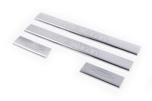 Carmos Door Sill Protectors (4 pcs, Stainless Steel) for Kia Venga 2010-2019 - image 1