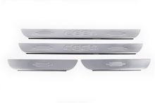 Carmos Door Sill Protectors (4 pcs, Stainless Steel) for Kia Ceed 2007-2012 - image 2