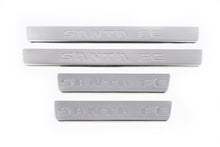 Stainless Steel Door Sill Protectors Carmos V1 (4 pcs) for Hyundai Santa Fe 2 2006-2012 - image 2