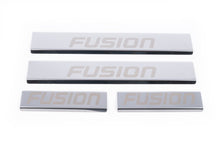 Carmos Door Sill Protectors (4 pcs, Stainless Steel) for Ford Fusion 2002-2009 - image 2