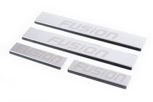 Carmos Door Sill Protectors (4 pcs, Stainless Steel) for Ford Fusion 2002-2009 - image 1
