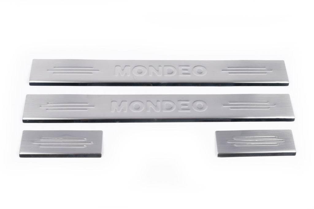 Sill CARMOS (4-piece, stainless steel.) for Ford Mondeo 2008-2014 - Reelken Auto
