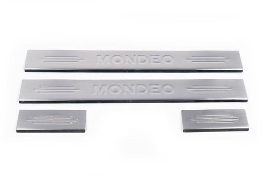 Sill CARMOS (4-piece, stainless steel.) for Ford Mondeo 2008-2014 - Reelken Auto