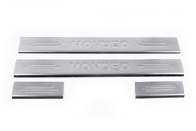 Carmos Stainless Steel Door Sill Protectors (4 pcs) for Ford Mondeo 2008-2014 - image 2