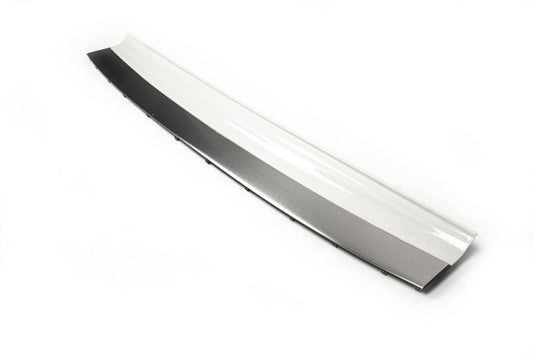 Rear bumper insert with chrome (2016+) for Lexus LX570/450d - Reelken Auto