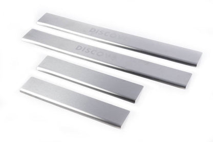 Door sills Carmos (4 pieces, stainless.) for Land Rover Discovery III - Reelken Auto