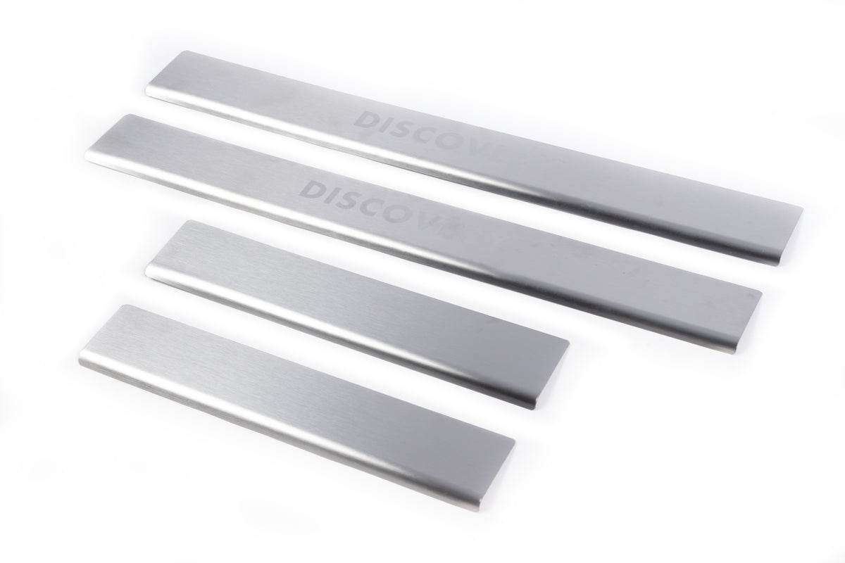 Sill Carmos (4-piece, stainless steel.) for Land Rover Discovery IV - Reelken Auto