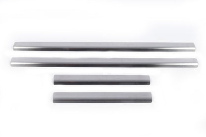 Carmos Stainless Steel Door Sill Protectors (4 pcs) for Land Rover Freelander II 2006-2014 - image 2