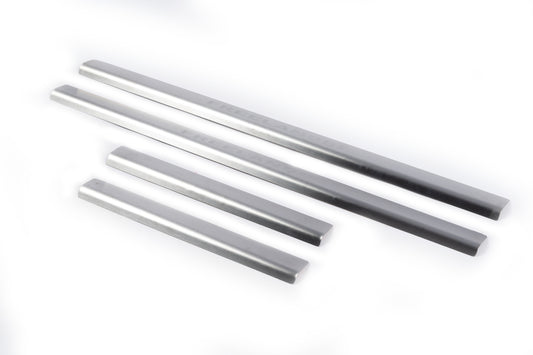 Carmos Stainless Steel Door Sill Protectors (4 pcs) for Land Rover Freelander II 2006-2014 - image 1