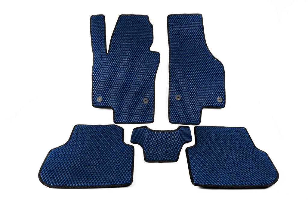 EVA Floor Mats (Blue) for Volkswagen Jetta 2011-2018 - image 1