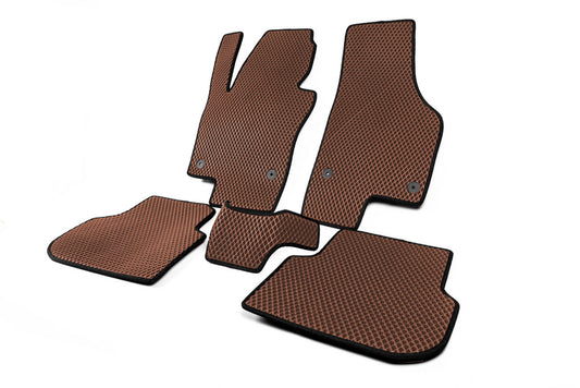 EVA Floor Mats (brick red) for Volkswagen Jetta 2011-2018 - image 2