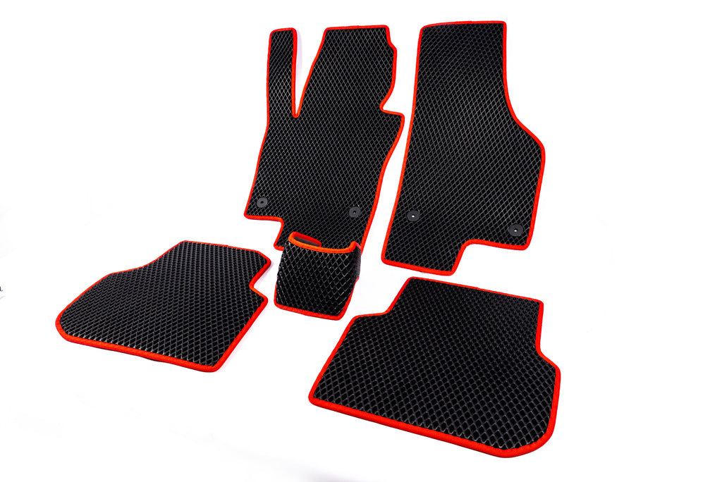 EVA Floor Mats (black) for Volkswagen Jetta 2011-2018 - image 14