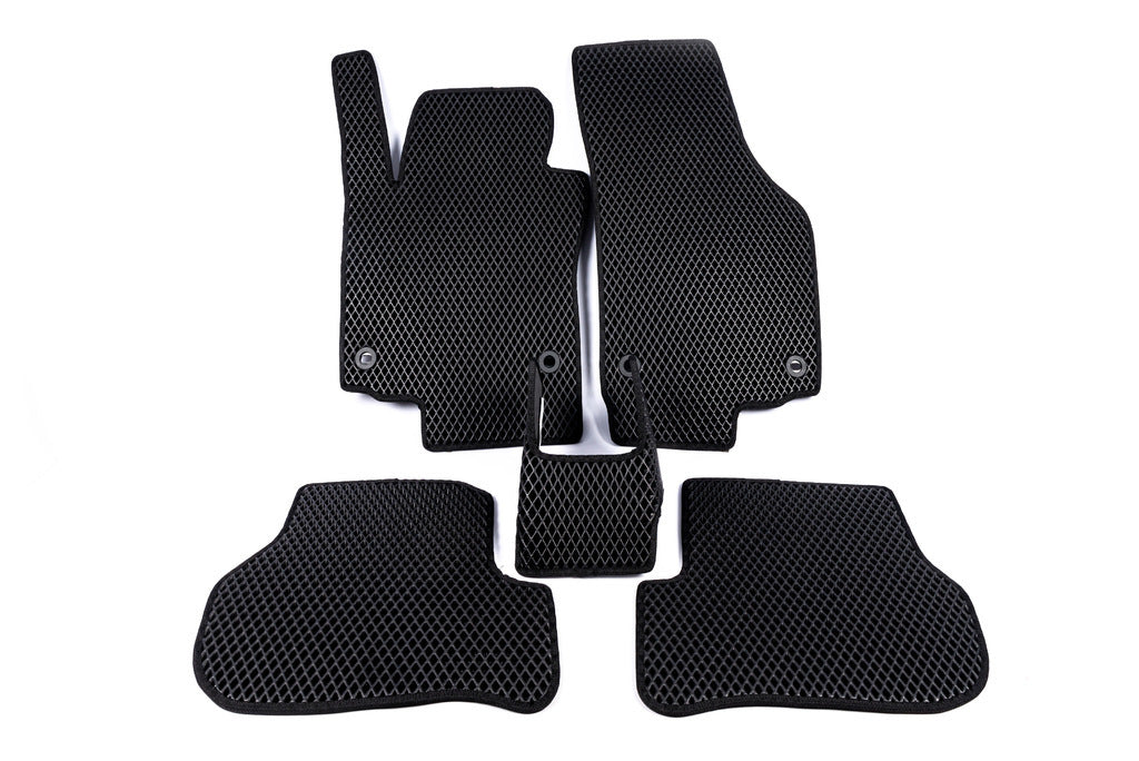 EVA Floor Mats (black) for Volkswagen Golf 6 2008-2014 - image 14