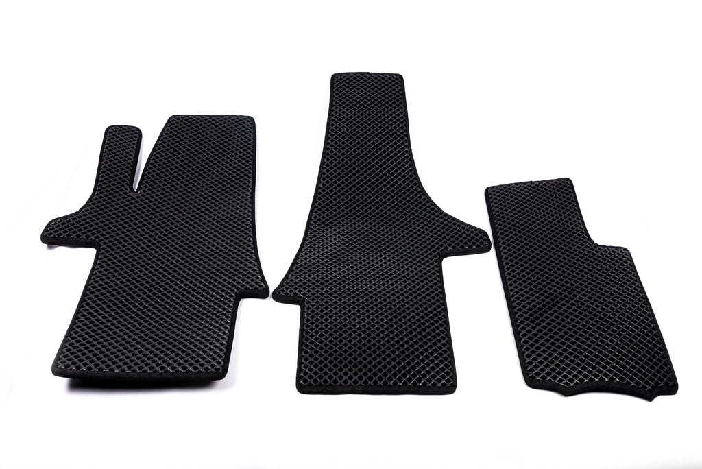 EVA Floor Mats (black, front, for 1+1) for Volkswagen T5 2010-2015 - image 2