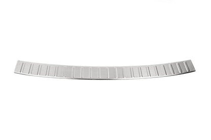 Rear bumper trim Carmos (SW, stainless.) for BMW 5 series F-10/11/07 2010-2016 - Reelken Auto