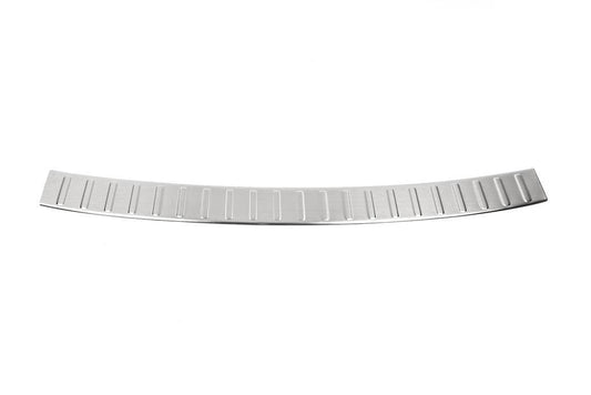 Rear bumper trim Carmos (SW, stainless.) for BMW 5 series F-10/11/07 2010-2016 - Reelken Auto