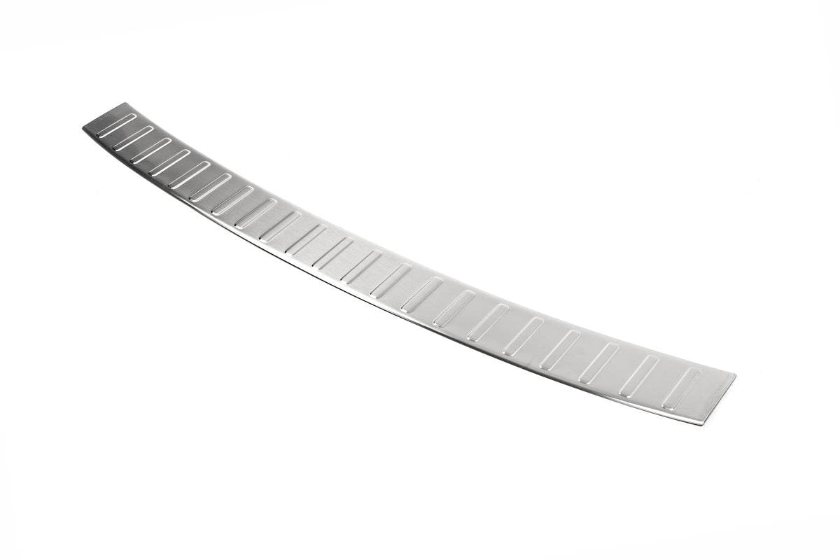 Rear bumper trim Carmos (SW, stainless.) for BMW 5 series F-10/11/07 2010-2016 - Reelken Auto