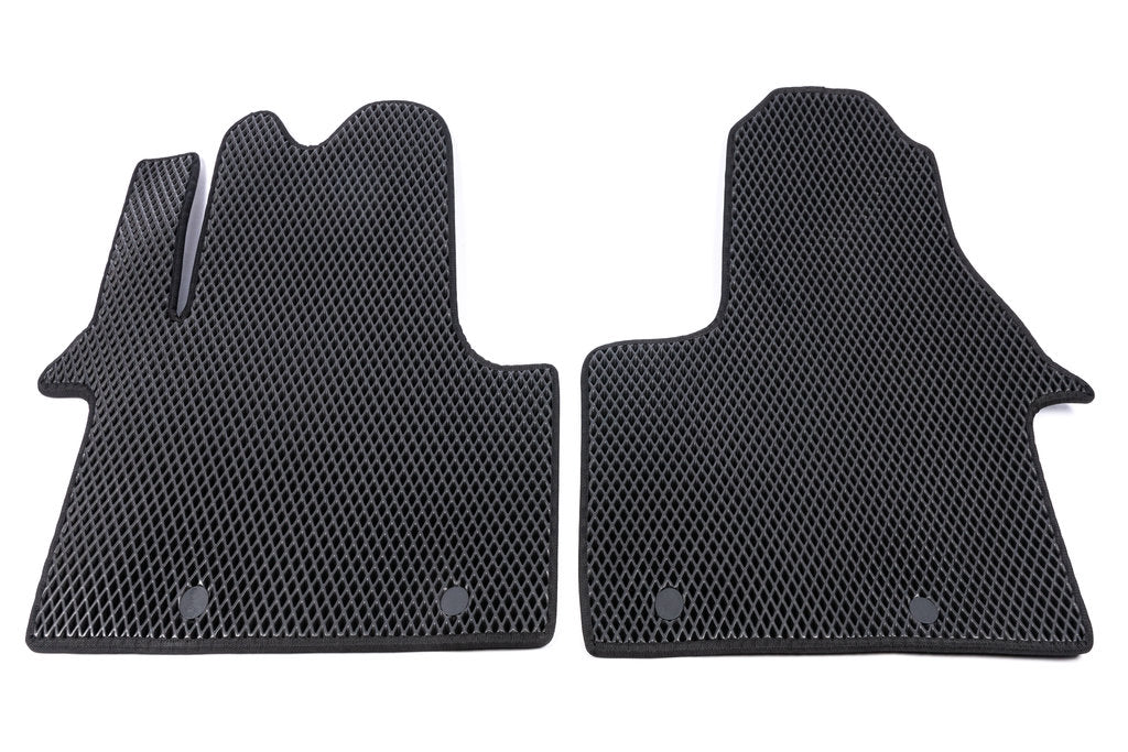 Floor mats (2 pcs, EVA, black) for Opel Vivaro 2015-2019 - image 5