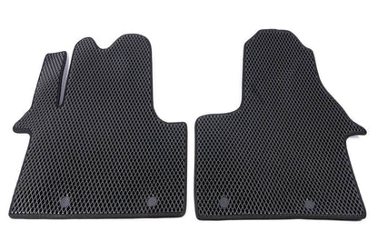 Floor mats (2 pcs, EVA, black) for Fiat Talento 2016↗ - Reelken Auto