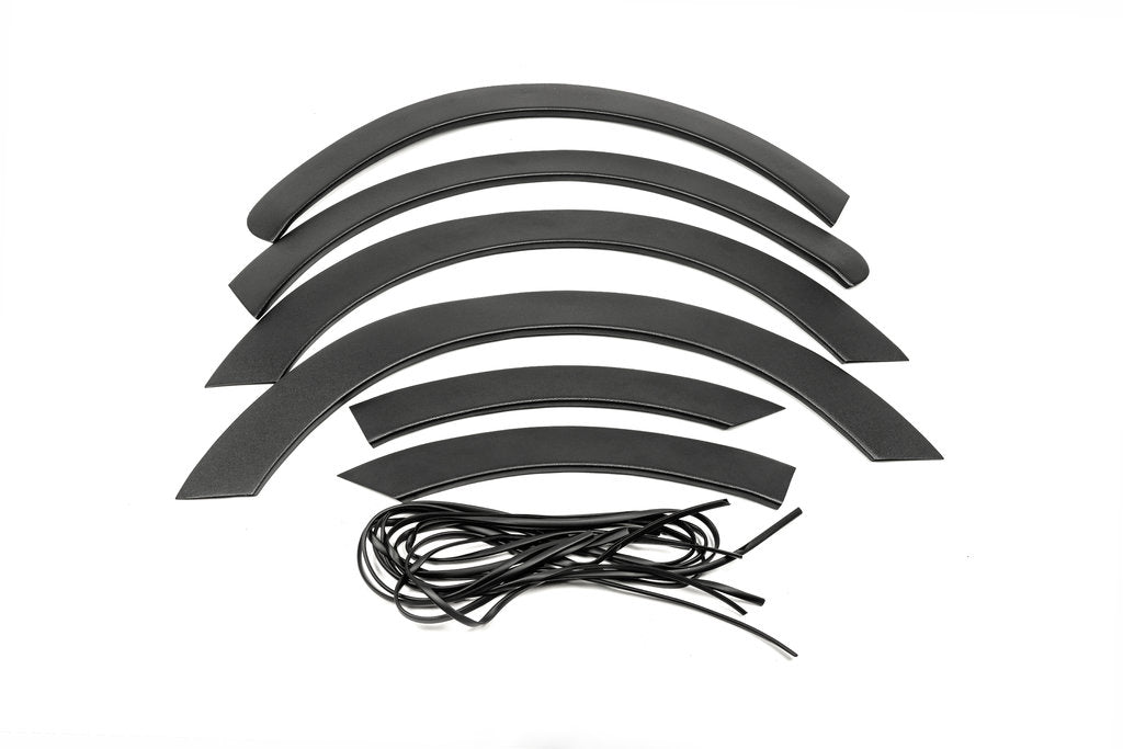 Fender flares (6 pcs, black, ABS) for Opel Vivaro 2015-2019 - image 14