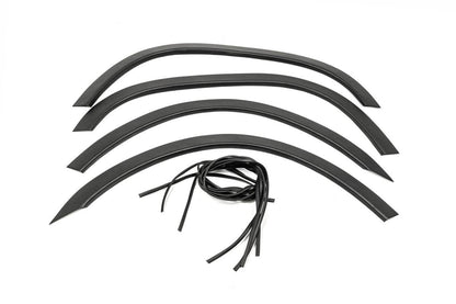The pads on the arches (1995-2003, 4 pieces, black, ABS) for Fiat Scudo 1996-2007 - Reelken Auto